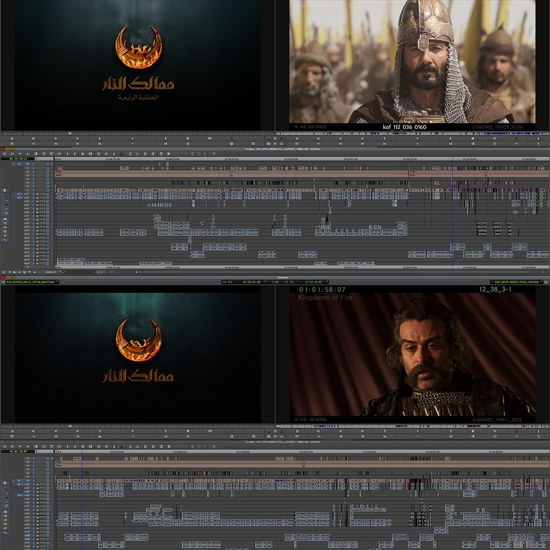 Avid's tweet photo. 🎞️ Cutting epic historic drama Kingdoms of Fire
📷 https://t.co/n4E9pqvv9m
▶️ https://t.co/F6OI970GXd
⠀
#kingdomsoffire #4k #avidnexis #editing #postproduction #mediacomposer #avid #iamavid https://t.co/WhXJWvxkCo