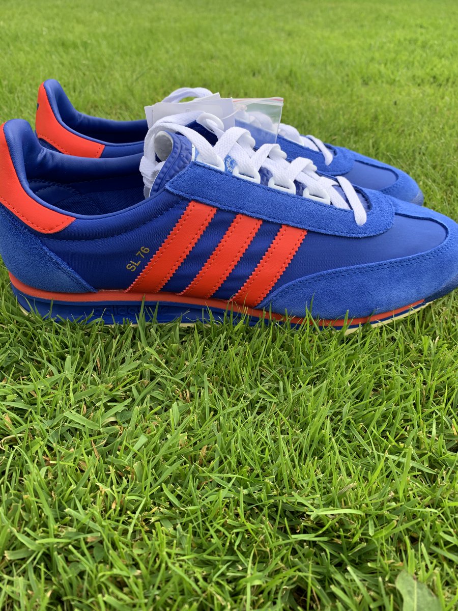 adidas sl76 blue red
