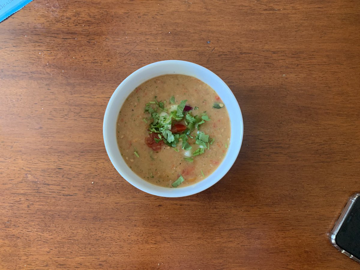 WedgesGarden's tweet photo. Tomatoes are turning fast now!  Time to break out the seasonal specialties.

#Gazpacho
#garden https://t.co/NMZjpXxgJV