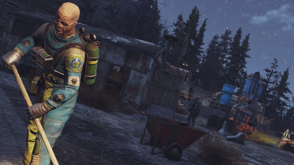 wasteland_dude's tweet image. Big things are happening down at Emmit Mountain Disposal Site. 👀 

#Fallout76 #ColossalProblem #QuakeCon