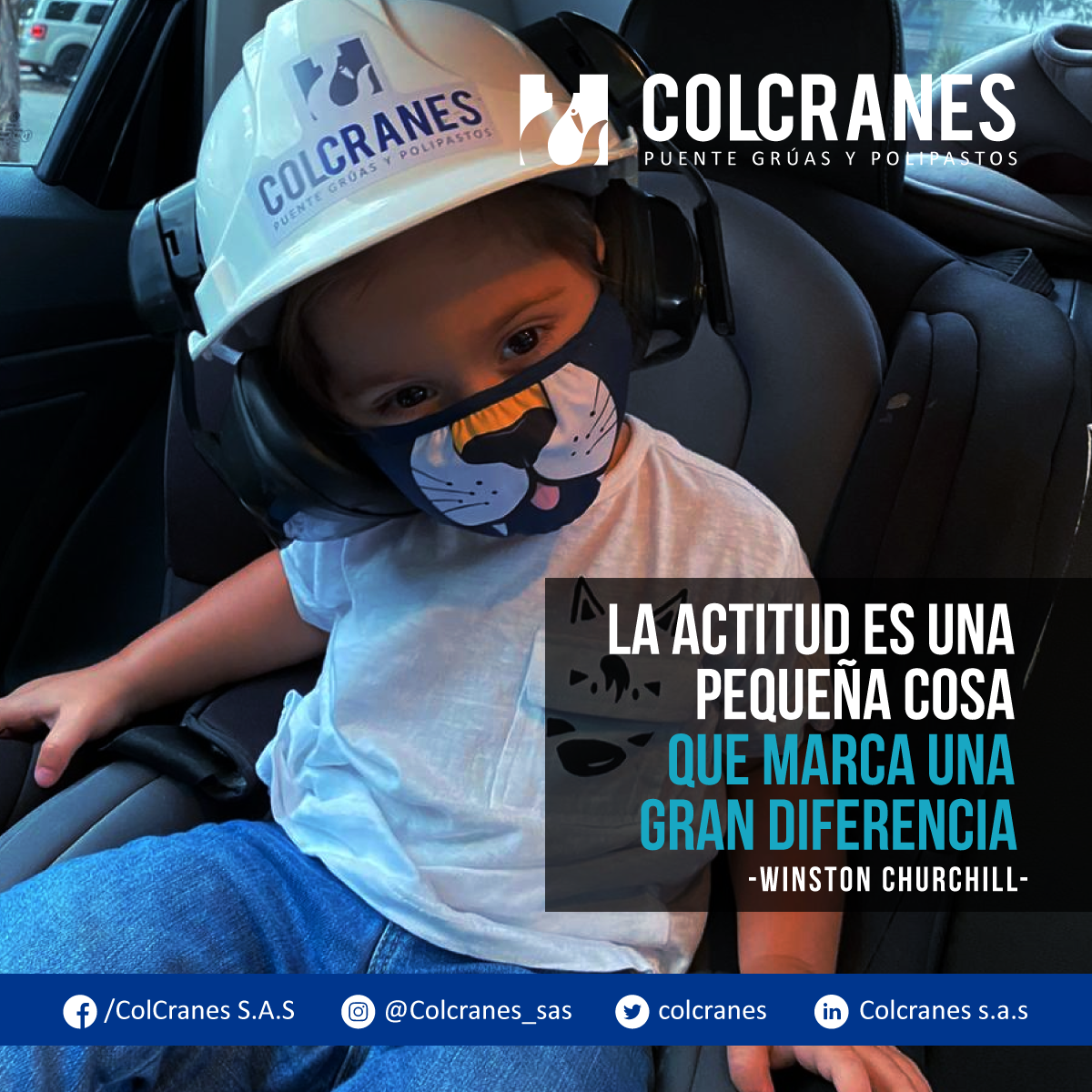 colcranes's tweet photo. ¡De todas las cosas que llevas puestas, tu actitud es la más importante!
COLCRANES S.A.S les desea un excelente fin de semana.
#actitud #viernes #findesemana #motivacion #Colcranes #FamiliaColcranes #Carga #Izaje #PuenteGrua #Polipasto #GruasColombia #ColcranesColombia https://t.co/S6k1AFJTuq