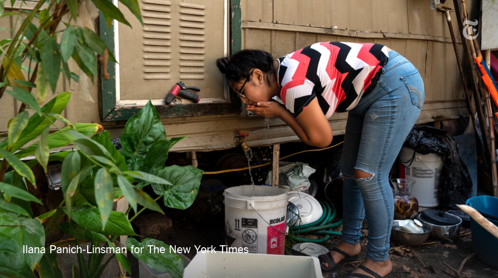 Staying cool in Houston, one of the fastest-warming cities in the U.S., is an unaffordable luxury for the Rodriguez family, whose neighborhood was hit especially hard by Hurricane Harvey. “We just hope there isn’t another hurricane.”