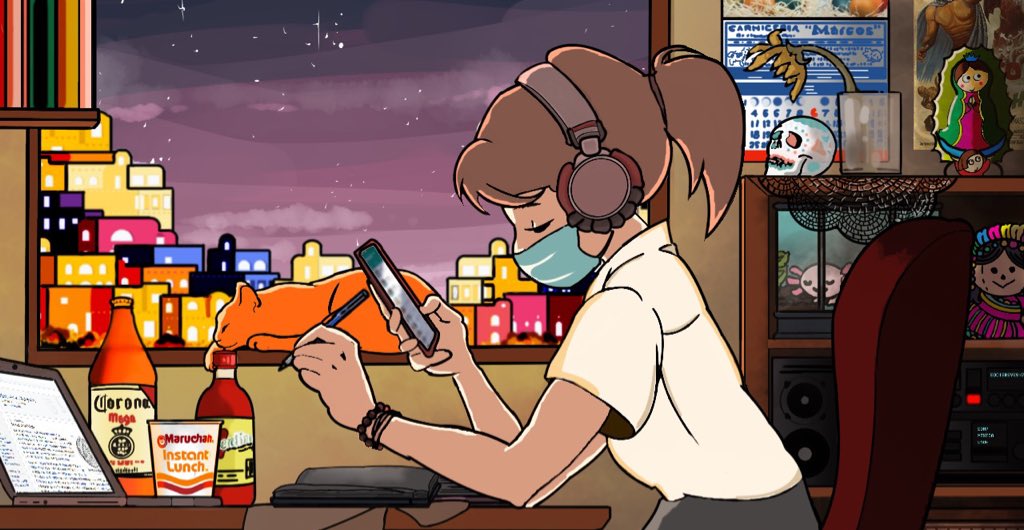 lo fi cumbia rebajada radio - beats to relax/study to