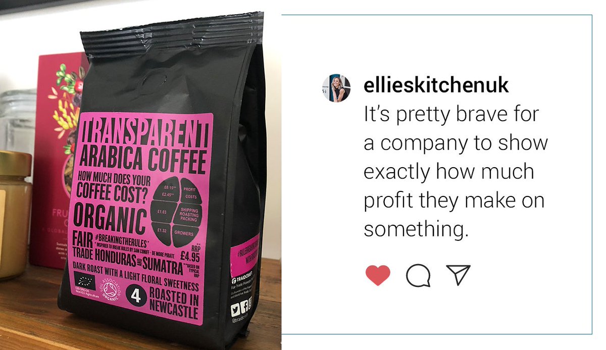 See what @ellieskitchenuk had to say on her guest review on our blog, when we sent her our fair trade store cupboard essentials! - bit.ly/30BQfyv