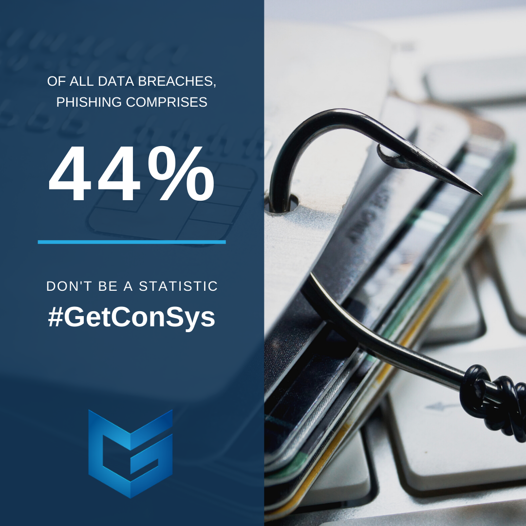 Consysgroup's tweet photo. Phishing emails make up 44% of all digital breaches & the best way to protect your business from phishing scams is to make your employees the front line of defense. Don't be a statistic, #GetConsys
Ask about our Train & Phish programs: 226.973.9208
#Phishing #LdnOnt #519Ldn https://t.co/VtS0Mw9M15