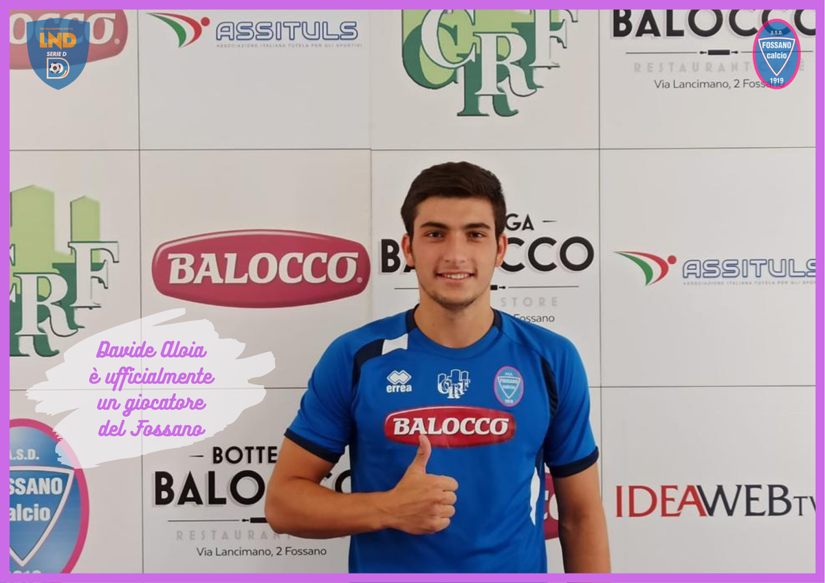 Fossano1919's tweet photo. Davide Aloia è #ufficialmente un giocatore del Fossano!
👉👉 Comunicato stampa e intervista: https://t.co/PDXzheFlAN https://t.co/B6IZp5OQUh