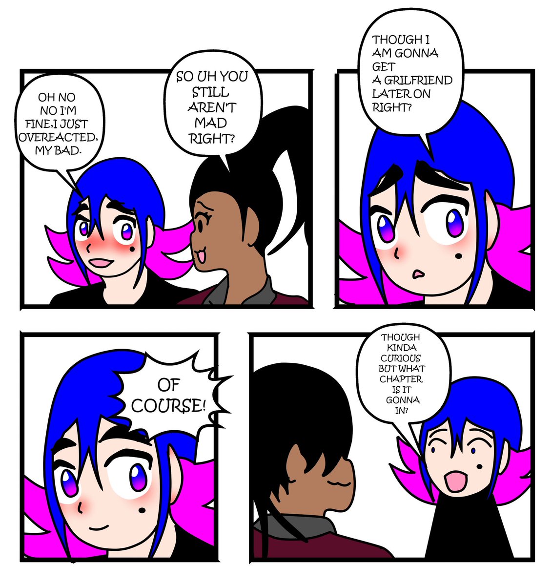 yamazaey's tweet photo. Chapter 3 of Extra Time! *when will yohio get a girlfriend??* (likes, comments and rts are greatly appreciated!)
#art #artsy #cute #ink #manga #mangart #comicart #illustration #penart #pencil #sketch #webcomics
#jokes #newcomicseries #funnywebseries #digitalcomic #digitalcomic https://t.co/rbDGXOq9ts