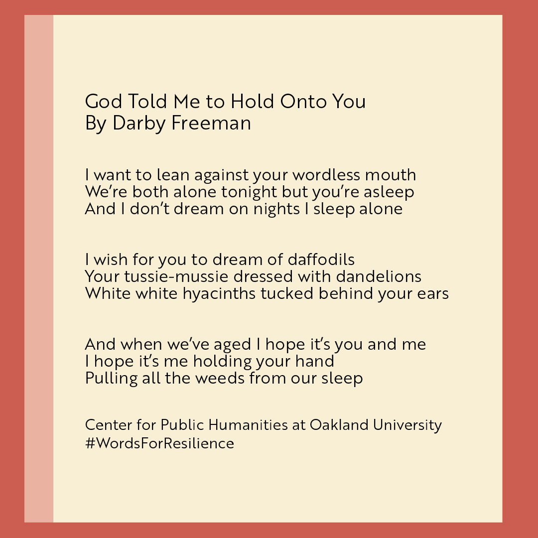 humanities_ou's tweet photo. #wordsforresilience https://t.co/PW5VJZ5hPi