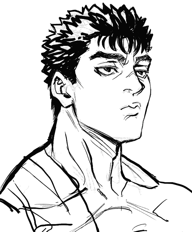 his face just does this 