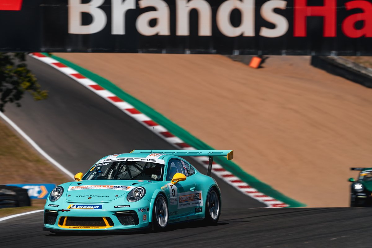 MarkKimberRace's tweet photo. Friday @PorscheRacesGB testing @Brands_Hatch ✅ and P10 on the combined times.

Timetable is below  and don't forget, both races are live on @itvmotorsport

𝗦𝗮𝘁𝘂𝗿𝗱𝗮𝘆
Quali - 10.55

𝗦𝘂𝗻𝗱𝗮𝘆
Race 1 - 11.30
Race 2 - 15.55

@Brookspeed // #TeamConnectIt https://t.co/yg6pe3QBLT