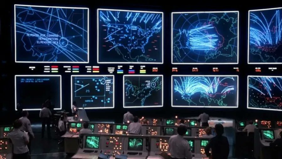 Nuclear war was CONSTANT. Movies like WARGAMES might seem quaint now, but to use they were very real. And our entertainment was saturated with it. We were never allowed to forget for an instant that we were living lives on the brink of destruction.