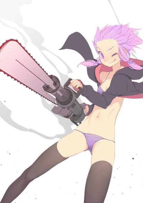 ゆかりさん!
チェーンソーをバッグから出しなよ・・・ 