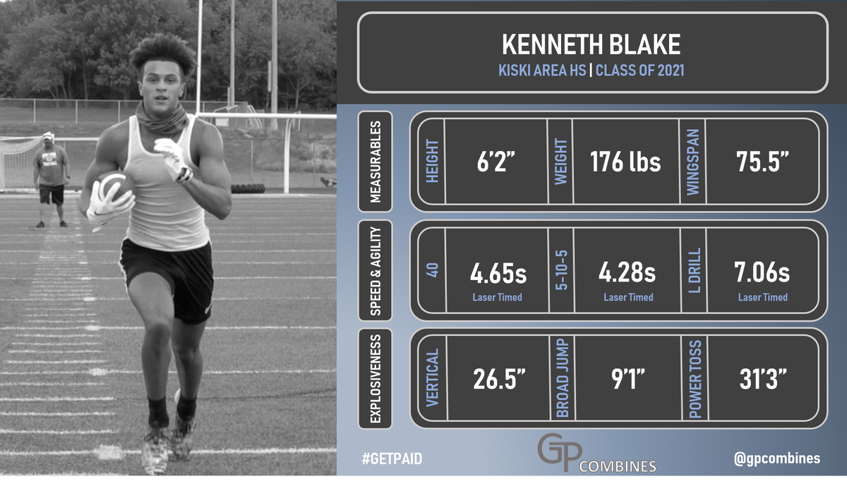 GPCombines's tweet photo. See @kennethblakeiv GP Combines results below! #GETPAID #LaserTimes https://t.co/Y2LdWzjvHA