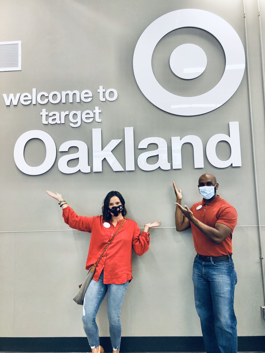 SO proud of Store Director Greg and his incredible team at T3330 for rebuilding our Oakland store!!! We can wait to reopen next week for the Oakland community ❤️🎯 !!! #WelcomebackOakland <a href="/PaulkDavid/">david paulk</a> <a href="/Aksmith625/">Angela Deiters</a> <a href="/yupingkao/">Yu-Ping Kao</a>