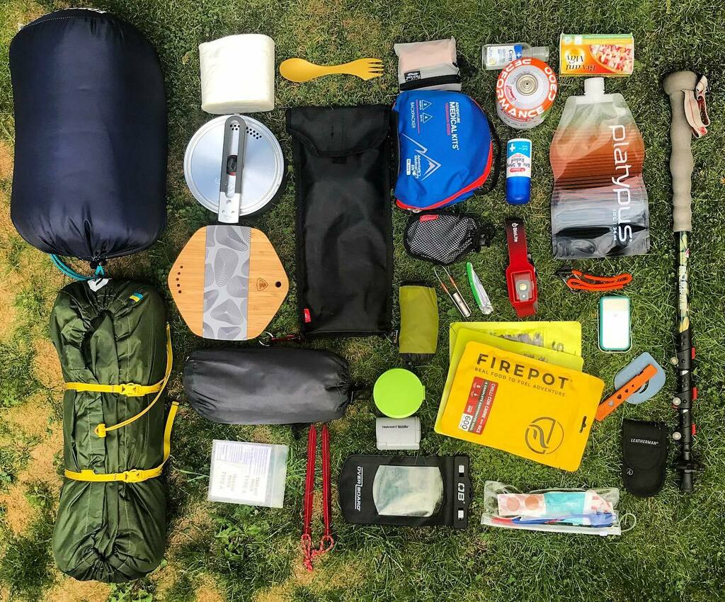 wild camping rucksack