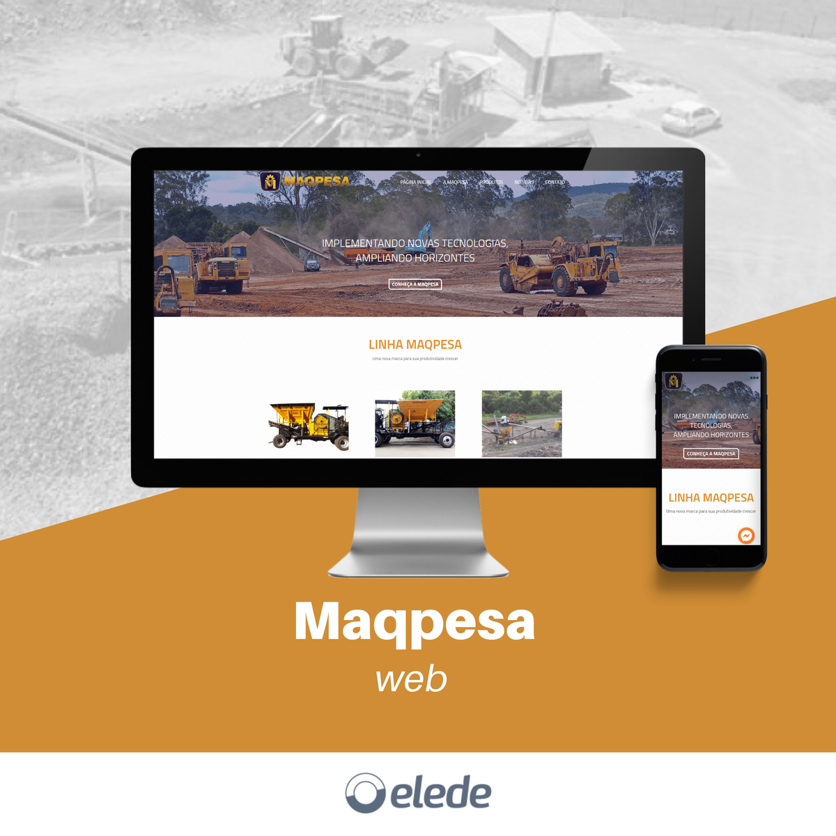 eledemobile's tweet photo. Confere este trabalho desenvolvido para o site da empresa Maqpesa.
Confira o site em https://t.co/7eondnRdyE

#Elede #clientes #Maqpesa #desenvolvimento #website https://t.co/ji55iZzdTP