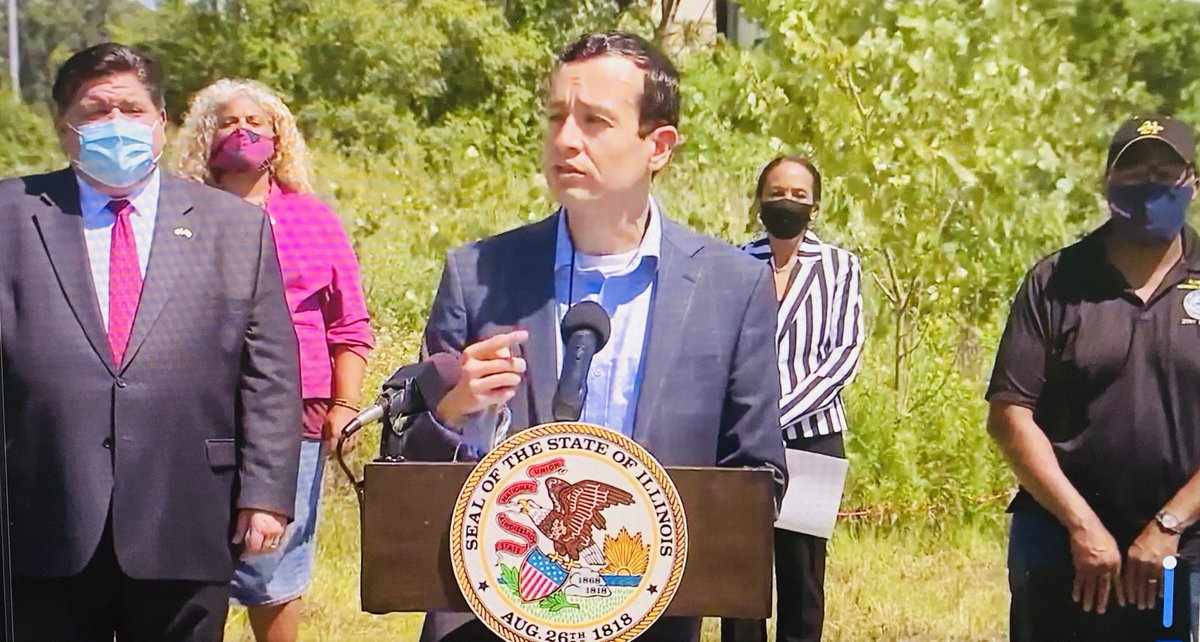 <a href="/GovPritzker/">Governor JB Pritzker</a> &amp; DCEO announce state support for @GreenEraChicago Urban Farm Campus. The $32M project made w/ $2M in Rebuild Illinois capital funds, spurring sustainable development, fresh food, renewable energy, &amp; jobs. bit.ly/33tlu0q #Rebuildillinois <a href="/ILEPA/">Illinois EPA</a> <a href="/mnegron01/">Michael Negron</a>