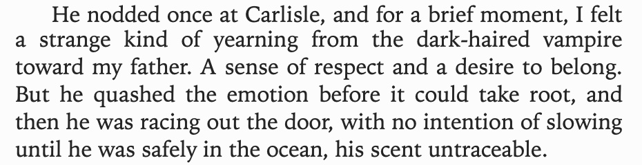 is he, y'know, (mimes having a crush on carlisle) not acknowledged by the mormon church