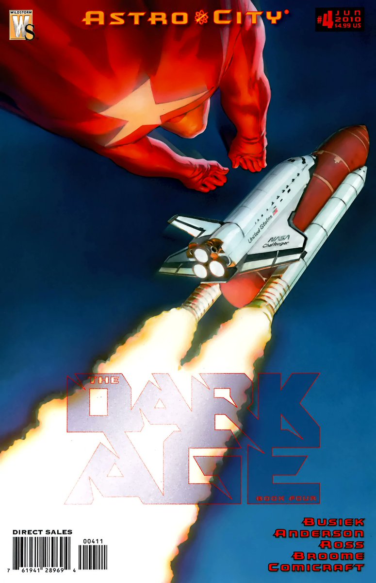 I was amazed went Kurt Busiek rightly pointed out the Challenger Explosion as the hinge pin of society in ASTRO CITY. I hadn't really thought about it like that, but he was absolutely right. That was the last vestiges of hope for the children of GEN X, blown up in their faces.