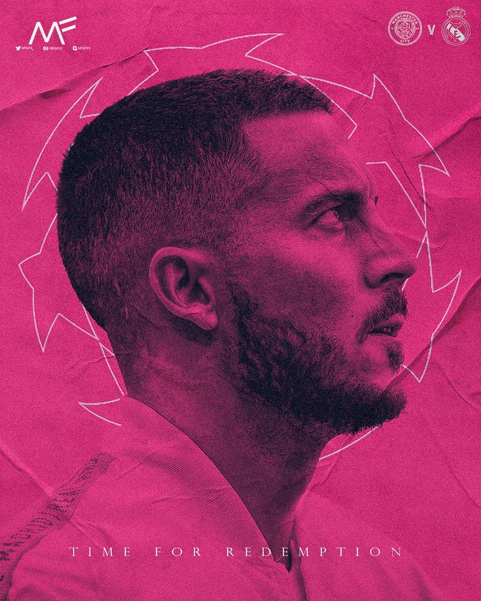 MFGFX_'s tweet photo. Time For Redemption.

@realmadrid  @hazardeden10 https://t.co/KjT0Lxw7Id