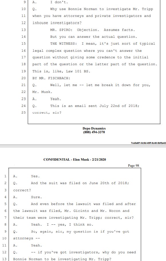 Jc Oviedo On Twitter Where Musk Denies Knowledge Of Why The Tesla Communications Team Was Telling Newsweek That Tripp Was Coming To Shoot The Place Up After They Had Been Informed By