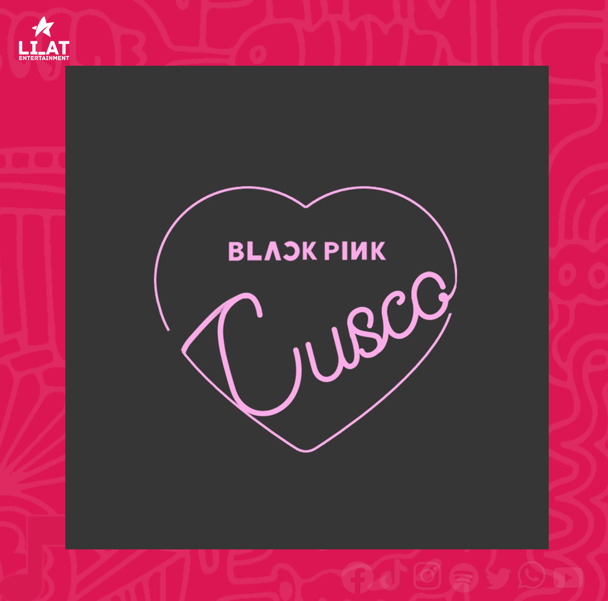 Li_atEnt's tweet photo. [K-FANCLUB] BLINK SEDE CUSCO ✨
👉 #Facebook: Blink Sede Cusco
.
.
#kfanclub #kpopfanclub #blackpinkcusco #blinksedecusco #blinkcusco #kpopperu #kpopfansperu #kpopfandom #recomendaciondeldia https://t.co/FnHsZ78cRp