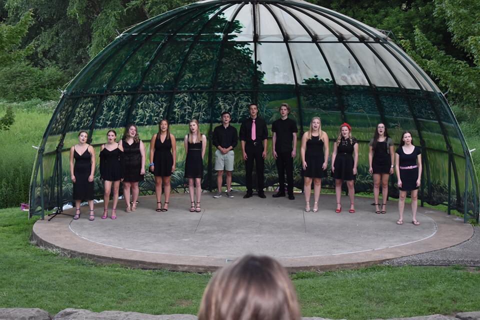 CPRamblers's tweet photo. Come on out to Frontier Park to support our recent graduates as they take their final bow! #Prep #Villa #Classof2020 #SeniorBow https://t.co/koW8IbgEmj