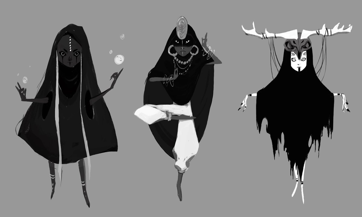 This is an art dump of all of my releasable portfolio material for  #wizardstalesofarcadia  #wizardsofarcadia  #talesofarcadia. I'm going to try and go from spoiler free to spoiler heavy, so I'll be updating this pinned thread as the week goes on. To start, Wizard Concepts!