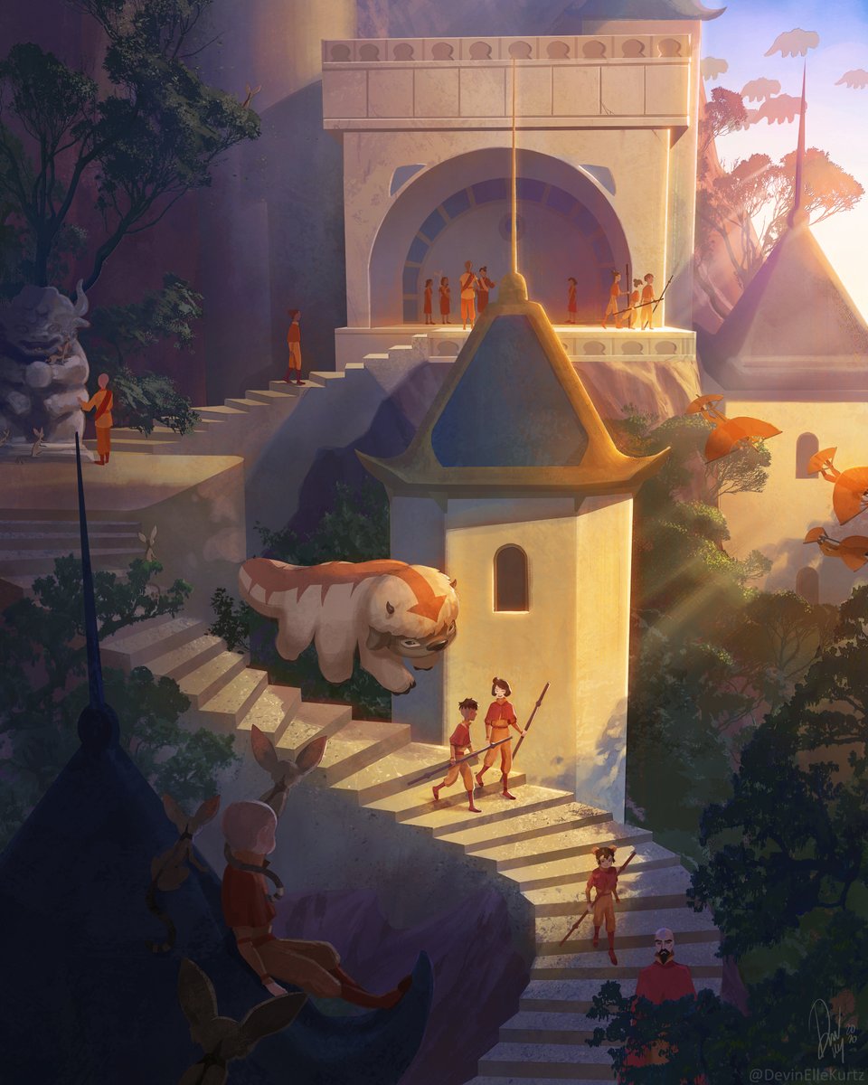 DevinElleKurtz's tweet photo. Aang's dream, realized https://t.co/FE1axT9FfK