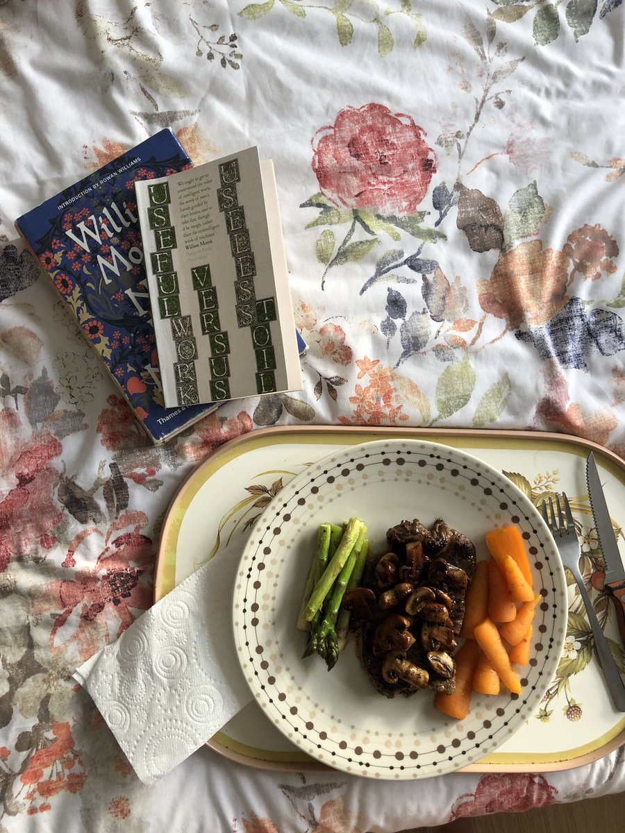 And that is...the end! Here is my v cottagecore type tea, NFN and Useful Work vs Useless Toil to celebrate 