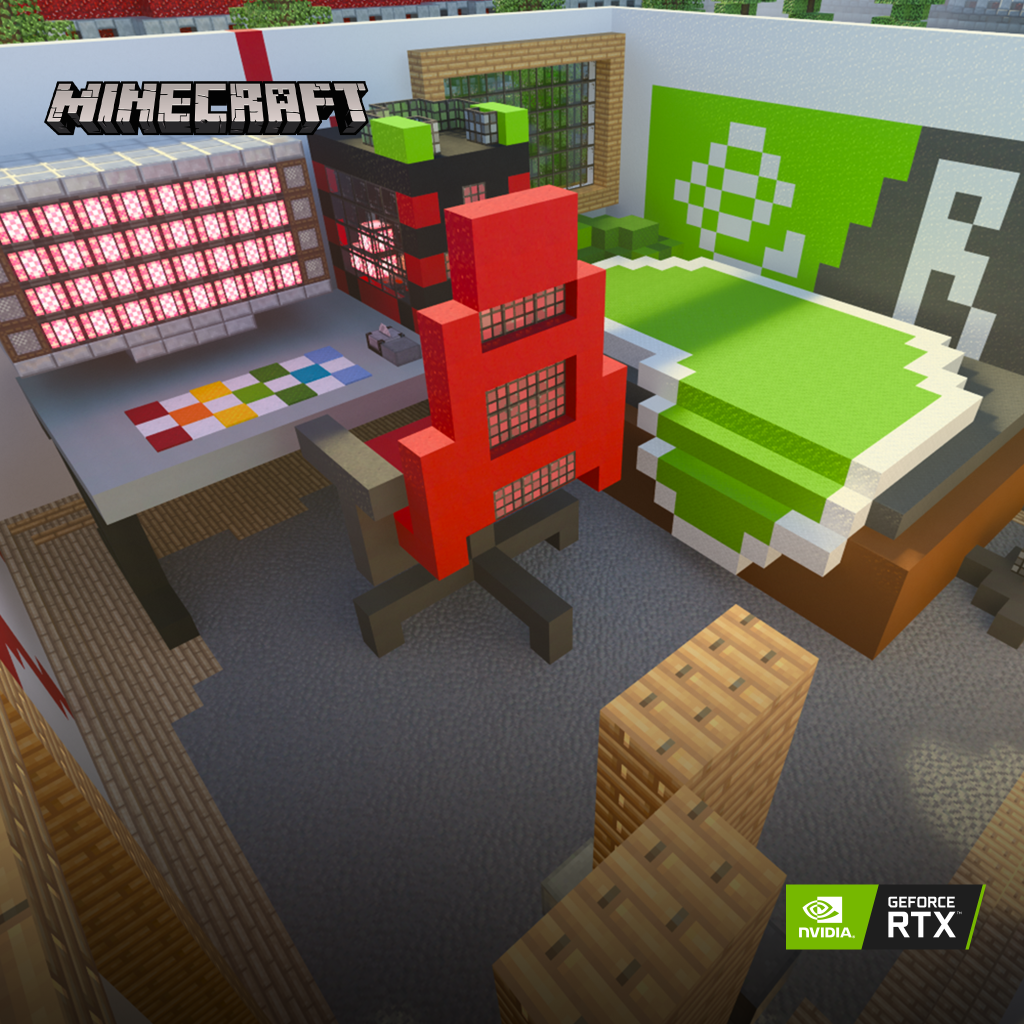 NVIDIAGeForceLA's tweet photo. ¿Cuál es tu dormitorio favorito, A, B o C? 😏
🎨: Obra de los talentosos creadores de Polonia, Rumanía y República Checa que han participado en el challenge #PixelGeneration de Minecraft RTX.
#Minecraft #RTXOn https://t.co/zoGnyiOvCE
