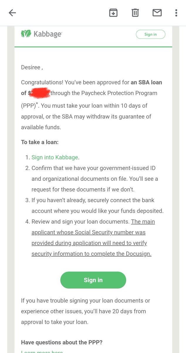 Desiree14257540's tweet photo. @KabbageInc Please help. I cannot locate loan document and this email says I have 10 day!!!! @KabbageInc https://t.co/jRWK8GXVwQ