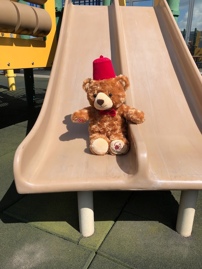 Fezzy is ready to slide into the weekend! How about you?