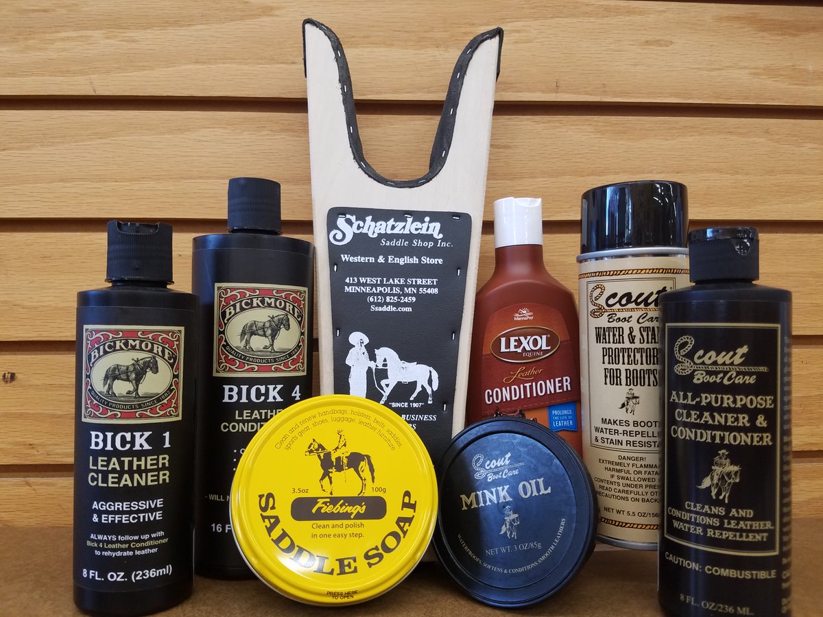 Make sure you're taking care of your boots! We have cleaners, conditioners, polishes and more from brands like Bick, Lexol, and Scout.

#bootcare #boots #bootjack #polish #lexol #saddlesoap #scout #scoutbootcare #leather #leathercare #minkoil #waterstainprotector
