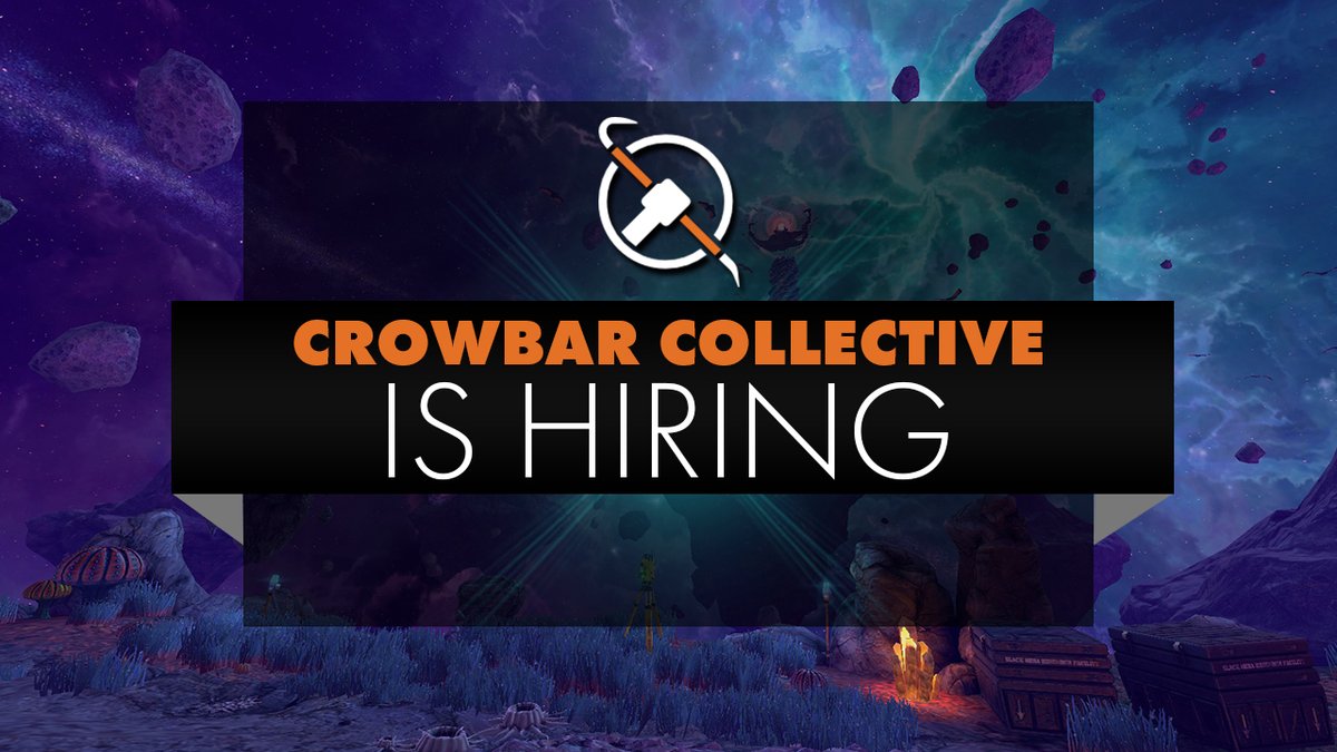 Crowbar Collective is Hiring!

If you seek a position in a dedicated team with an exceptional attitude towards creating games, then Crowbar Collective has fantastic opportunities for you!  

To learn more and apply, go here: crowbarcollective.com/jobs