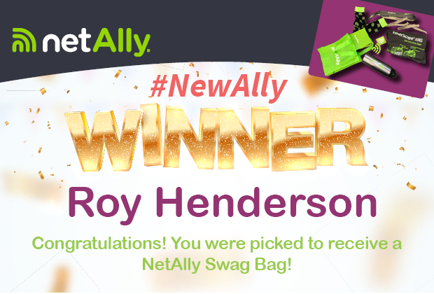 NetAlly's tweet photo. Congratulations Roy! #NewAlly #NetAlly #StuffWeAllGet https://t.co/CNledSPblA