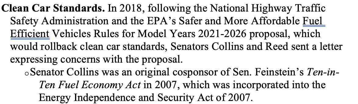 10/ Clean car standards...  #mepolitics