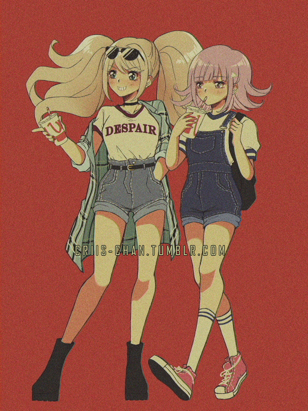 澪田唯吹 ,罪木蜜柑 「??☀️ 」|Criis-chan 🌸のイラスト