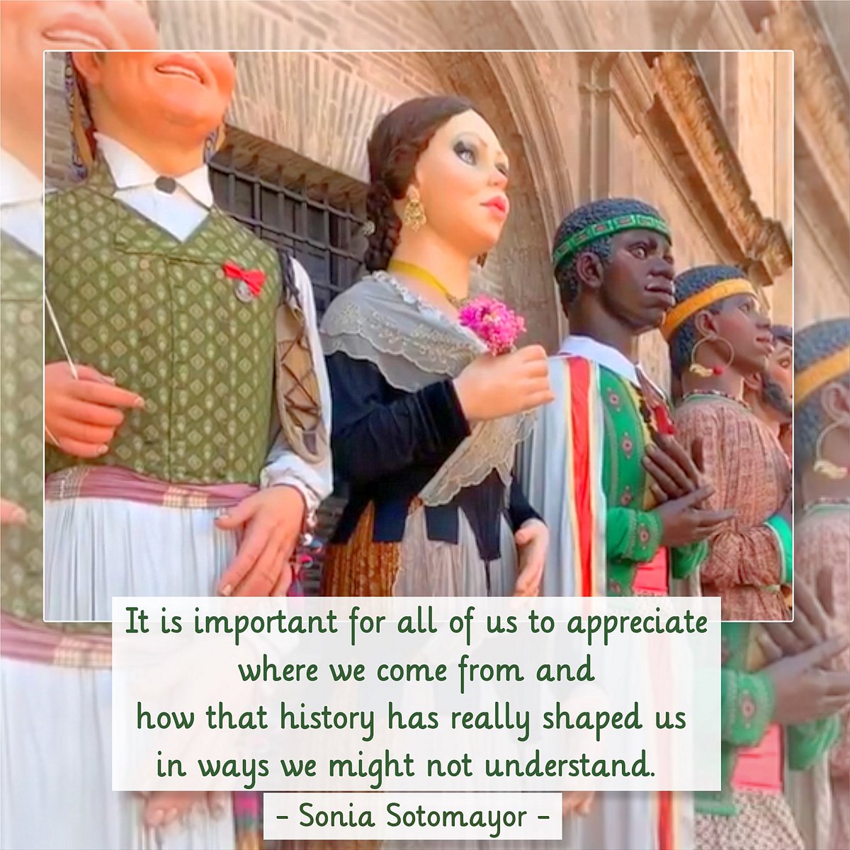 tapestry_intl's tweet photo. "It is important for all of us to appreciate where we come and how that history as really shaped us in ways we might not understand." - Sonia Sotomayor
.
For more, check Instagram. Link in bio.
.
.
.
.
#quote #quotation #instagram #diversity #history #SoniaSotomayor #heritage https://t.co/qAEw2MSmeD
