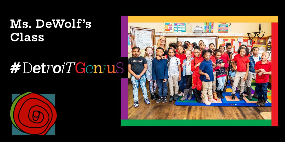 Today, we honor <a href="/DewolfMs/">Ms DeWolf</a>'s 4th Grade Class at <a href="/NicholsDPSCD/">Nichols Elementary- Middle School</a> as examples of #DetroitGenius.

Ms. DeWolf’s class led the charge for the school to win <a href="/Detroitk12/">DPSCommunityDistrict</a>'s Rise Up Read More challenge by reading the most books.

See the running list of honorees at skillman.org/60x.