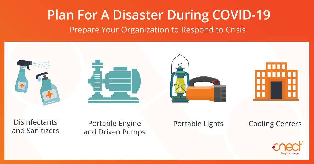 Converging threats are not unlikely to occur during a #pandemic, so it is important to prepare your facility to ensure safety for your staff and customers. Watch our recent webinar covering #disasterpreparedness and how to prepare your organization. ow.ly/suy150ATOtm