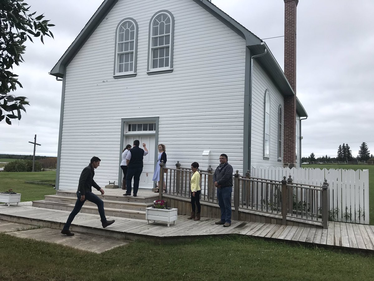 Thank you Primer Kenney and MLA Laila Goodridge for touring the Lac La Biche Mission.