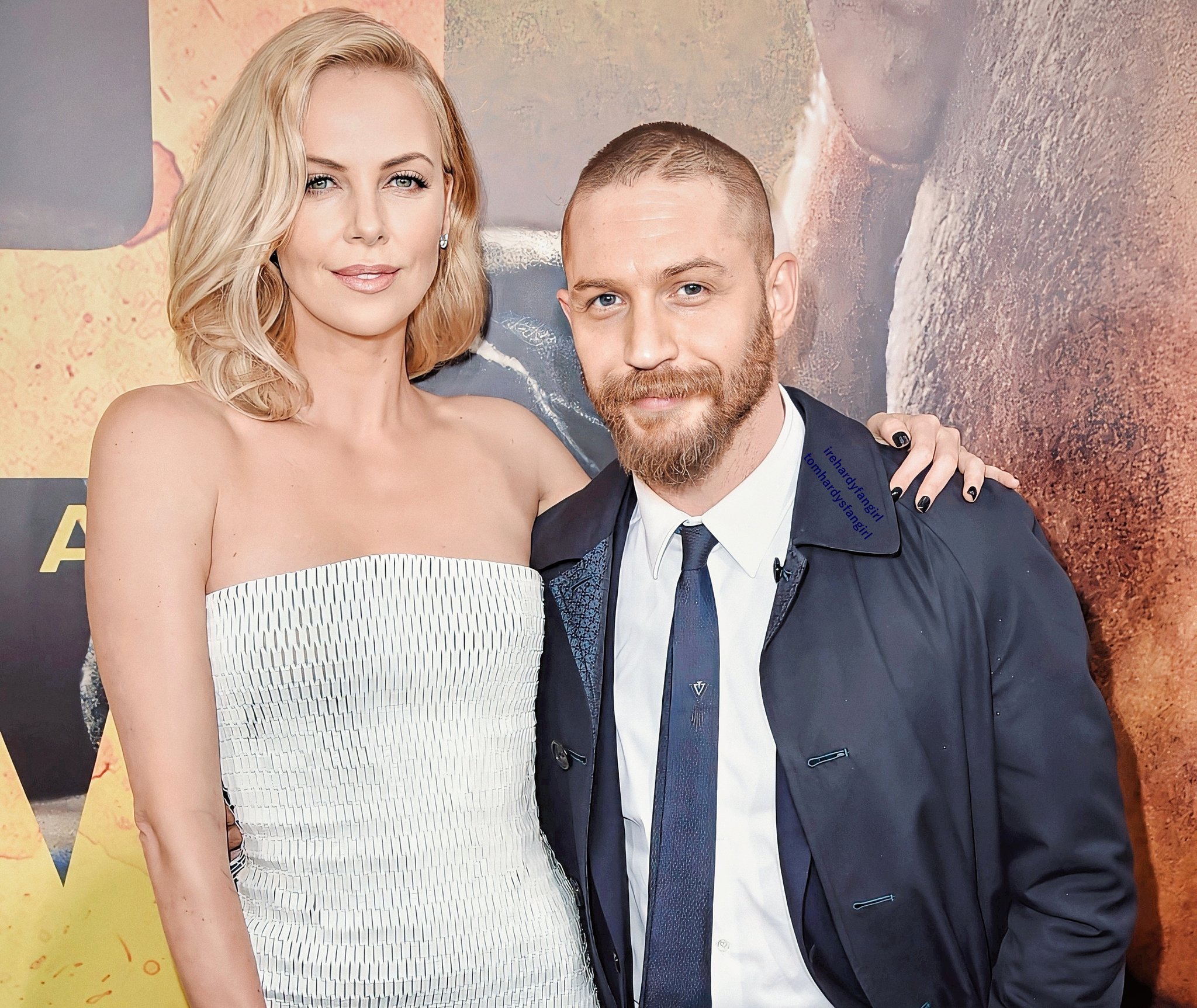  Charlize Theron & Tom Hardy  Happy Birthday, beautiful Charlize 