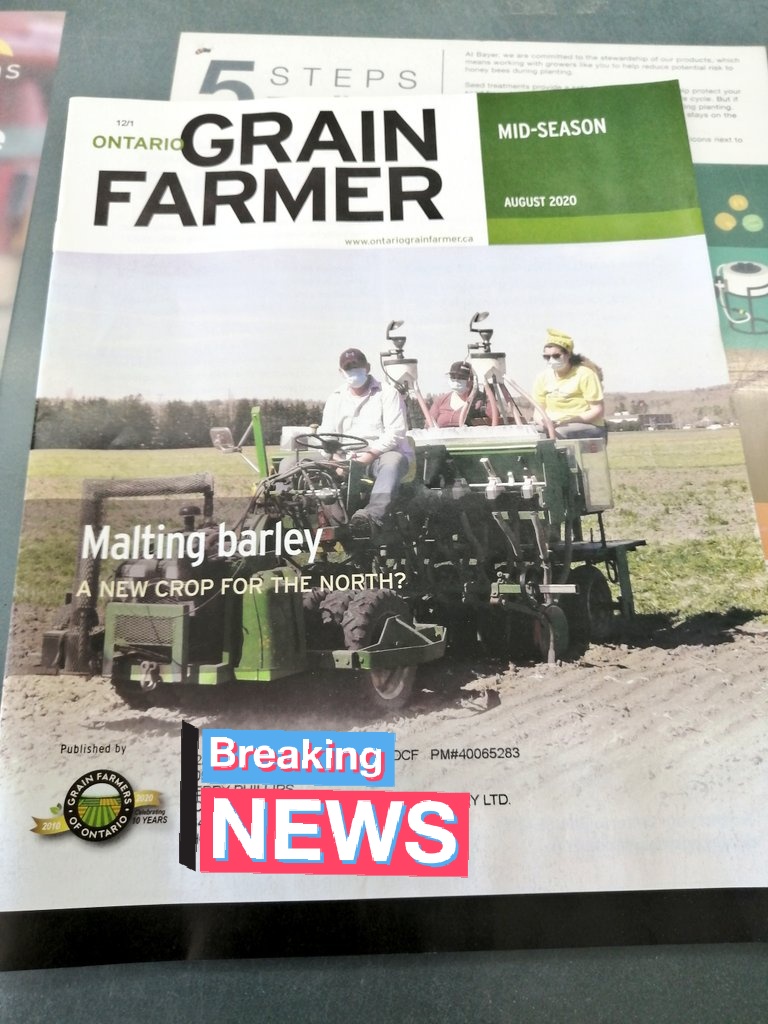 It's not as classically cool as the cover of the Rolling Stone, but I sure think it's pretty boss!

#nlarsagronomy #nlars #nofia #maltingbarley #northONag