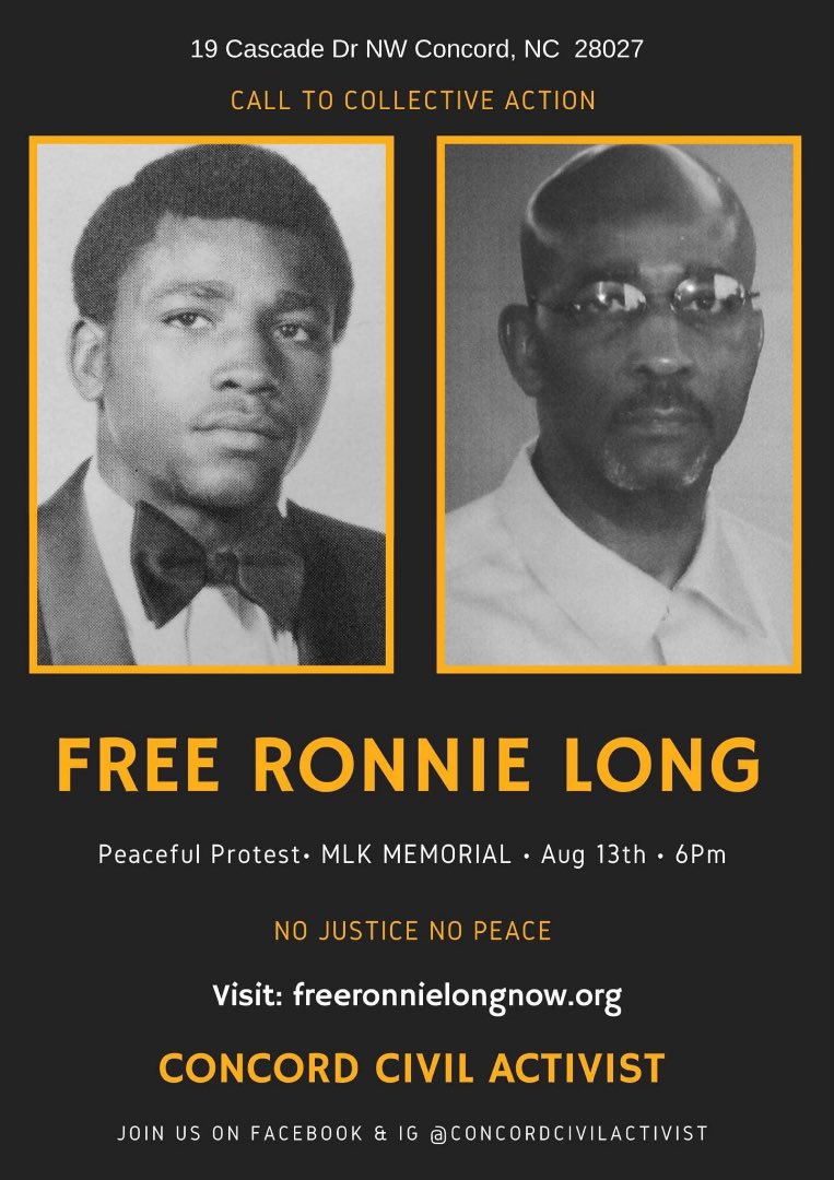 ncnaacp's tweet photo. Join us. #FreeRonnieLong https://t.co/95z0c1CYYt