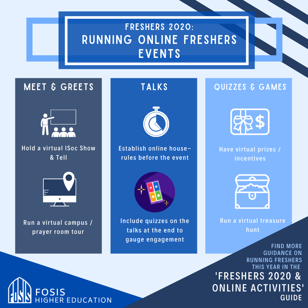 fosischannel's tweet photo. ๐ Stumped for ideas for your ISoc's online Freshers?
Look no further as our latest guide provides a range of ideas and activities to ensure you can still make your ISoc's Freshers a memorable time for new Muslim students!
#Day2of4 #FOSISCOVIDGuide https://t.co/n1ypOlYtLg