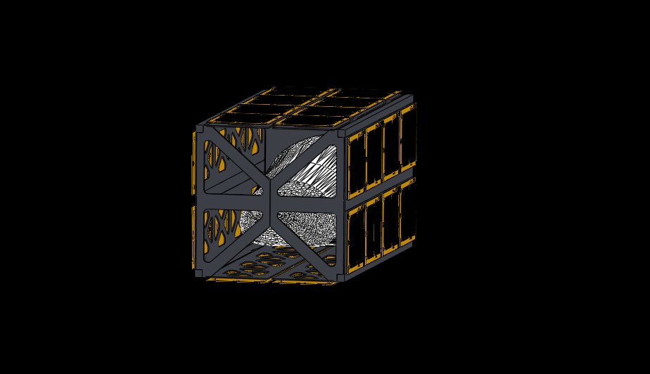 Le concept inclut donc la plateforme de retour dans un  #Cubesat se déployant en  #orbite (dont voici le mécanisme) pour exploiter les panneaux solaires qui se détacheront pendant le retour...