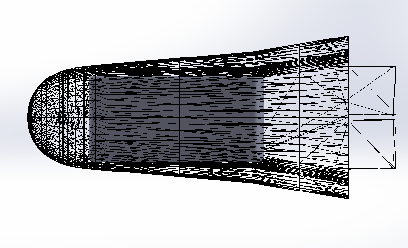 De plus, une charge utile extrêmement réduite est disponible au sein de l’orbiteur... soit 1U, non pas en 10x10x10 mais en 20x10x5...