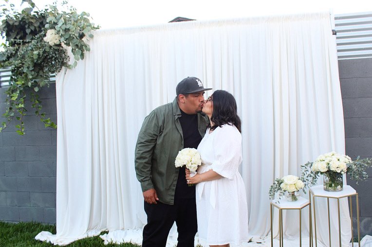 08.02.20 
I married my best friend and soulmate. And we learned we are having a little princess 🎀 
The best day of our lives and even better days to come... 
Our love story continues🥰
#Rodriguez2020 💕