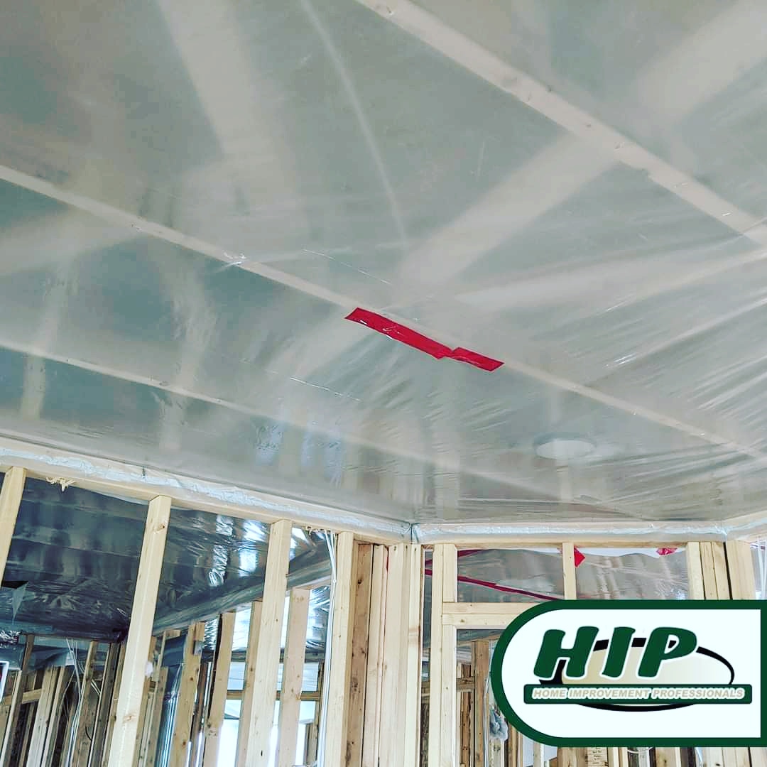 HIPforHomes's tweet photo. As this new construction in Byron gets closer to completion, our crew will be back to blow in attic insulation.  With 25% of heat lost through the top of the house, the future homeowners will appreciate the extra warmth this will help them maintain during cold Minnesota winter! https://t.co/OpJf1lqkL0